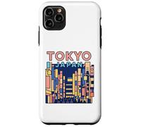 Recuerdo minimalista de viaje nocturno con luces de ciudad de Tokio Japón Carcasa para iPhone 11 Pro Max