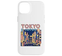 Recuerdo minimalista de viaje nocturno con luces de ciudad de Tokio Japón Carcasa para iPhone 14 Plus