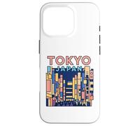 Recuerdo minimalista de viaje nocturno con luces de ciudad de Tokio Japón Carcasa para iPhone 16 Pro