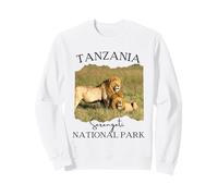 Recuerdo para niños del Parque Nacional del Serengeti de los Leones en Tanzania Sudadera