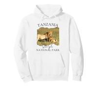 Recuerdo para niños del Parque Nacional del Serengeti de los Leones en Tanzania Sudadera con Capucha