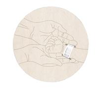 Recuerdo para recién nacido, soporte de madera para nacimiento de bebé con información grabada para bebé, recuerdos de madera segura, regalos de hitos de crecimiento