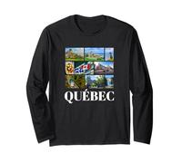 Recuerdo Retro de Quebec de Canadá/Quebec Manga Larga