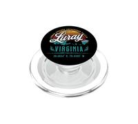 Recuerdo Retro del Oso Sol de Luray Virginia en el Valle de Shenandoah PopSockets PopGrip para MagSafe