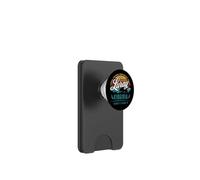 Recuerdo Retro del Oso Sol de Luray Virginia en el Valle de Shenandoah PopSockets PopWallet para MagSafe