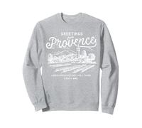 Recuerdo Retro del Paisaje de la Provenza Francia Sudadera