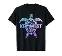 Recuerdo tribal de tortuga marina de Key West Florida Camiseta