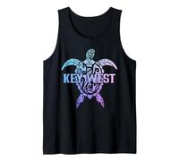Recuerdo tribal de tortuga marina de Key West Florida Camiseta sin Mangas