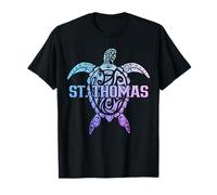 Recuerdo tribal de tortugas marinas de San Tomás USVI Camiseta