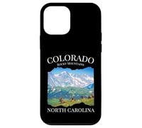 Recuerdo turístico de Las Montañas Rocosas de Colorado Carolina del Norte Carcasa para iPhone 12 Mini