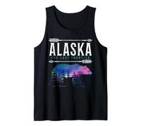 Recuerdo Vintage de Alaska The Last Frontier Camiseta sin Mangas