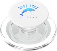 Recuerdo Vintage de delfín de Tahití Bora Bora PopSockets PopGrip para MagSafe
