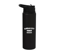Recuerdo vintage de Kansas City Missouri Est. 1853 Stainless Steel Insulated Water Bottle