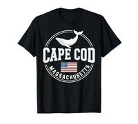 Recuerdo Vintage de observación de Ballenas de Cape Cod Massachusetts Camiseta