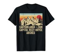 Recuerdo Vintage de Utah Big 5: Parque Nacional Utah Mighty Five Camiseta