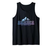 Recuerdo Vintage del Parque Nacional Acadia Maine Camiseta sin Mangas