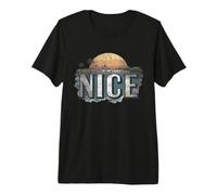 Recuerdo Vintage Retro Bonito Paisaje Camiseta Premium