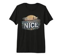 Recuerdo Vintage Retro Bonito Paisaje Camiseta Premium