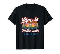 Recuerdos de Bunbury. La vida es mejor con Bunbury! Camiseta