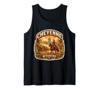 Recuerdos de la Capital del Estado de la Ciudad de Cheyenne Wyoming Camiseta sin Mangas