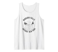 Recuerdos de Las cataratas del niágara Ontario-Buffalo NY Canadá Recordatorio Camiseta sin Mangas