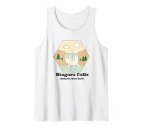 Recuerdos de Las cataratas del niágara Ontario-Buffalo NY Canadá Recordatorio Camiseta sin Mangas