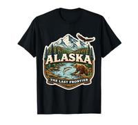 Recuerdos de Recuerdo de la última Frontera de Alaska Orgulloso de Alaska Camiseta