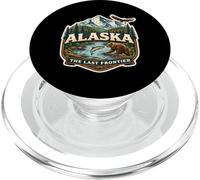 Recuerdos de Recuerdo de la última Frontera de Alaska Orgulloso de Alaska PopSockets PopGrip para MagSafe