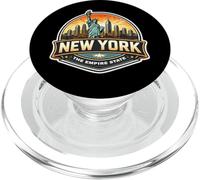 Recuerdos de Recuerdo del Empire State de Nueva York PopSockets PopGrip para MagSafe