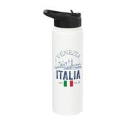 Recuerdos de venecia italia venecia italia recordatorio italiano Stainless Steel Insulated Water Bottle