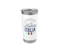 Recuerdos de venecia italia venecia italia recordatorio italiano Vaso térmico de acero inoxidable de doble pared