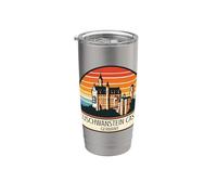 Recuerdos del castillo de Neuschwanstein Baviera Alemania Vaso térmico de acero inoxidable de doble pared