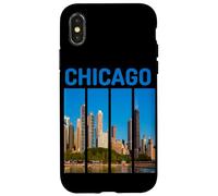 Recuerdos del Horizonte del Centro de Chicago State Illinois Carcasa para iPhone X/XS