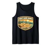Recuerdos del Parque Nacional de Las Grandes Dunas de Arena Colorado Camiseta sin Mangas