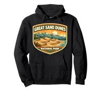 Recuerdos del Parque Nacional de Las Grandes Dunas de Arena Colorado Sudadera con Capucha