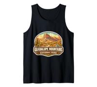 Recuerdos del Parque Nacional de Las Montañas Guadalupe Texas Camiseta sin Mangas