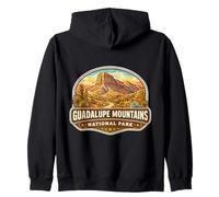 Recuerdos del Parque Nacional de Las Montañas Guadalupe Texas Sudadera con Capucha