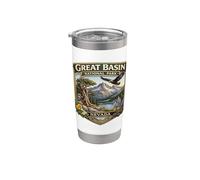 Recuerdos gráficos novedosos del Parque Nacional Great Basin Nevada Vaso térmico de acero inoxidable de doble pared