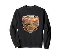 Recuerdos novedosos del Parque Nacional Badlands Dakota del Sur Sudadera
