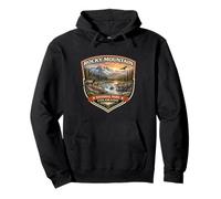 Recuerdos novedosos del Parque Nacional de Las Montañas Rocosas de Colorado Sudadera con Capucha