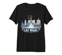 Recuerdos para Amantes de Las Vacaciones de Las Vegas Nevada USA Camiseta Premium