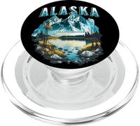 Recuerdos para visitantes de Alaska The Last Frontier PopSockets PopGrip para MagSafe