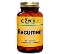 RECUMEM | Contribuye a mejorar la memoria y otras funciones cognitivas | Complemento Alimenticio a base de Lecitina de soja, NAC, Colina y Vitaminas | 100% Vegano | 90 Cápsulas Vegetales