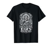 Recuperación de Batalla de bálsamos de Huesos Salón de curación de Eir Camiseta gráfica económica, Hombre, Negro, M