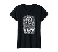 Recuperación de Batalla de bálsamos de Huesos Salón de curación de Eir Camiseta gráfica económica, Mujer, Negro, M