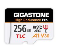 [Recuperación de Datos Gratuita de 5 años] Tarjeta Micro SD GIGASTONE de 256GB, Velocidad de la Serie Pro de Alta Resistencia de hasta 100 MB/s, Compatible con cámara de salpicadero REDTIGER Rove
