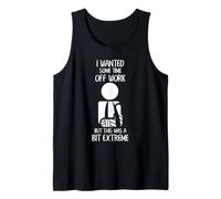 Recuperación de Huesos Rotos Tiempo Libre del Trabajo Humor Reparto Trabajador Extremo Camiseta sin Mangas