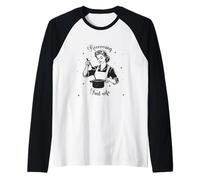 Recuperación de la deconstrucción de la Esposa Comercial Divertida Feminista liberada Camiseta Manga Raglan