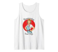 Recuperación de la deconstrucción de la Esposa Comercial Divertida Feminista liberada Camiseta sin Mangas