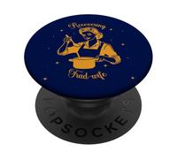 Recuperación de la deconstrucción de la Esposa Comercial Divertida Feminista liberada PopSockets PopGrip Adhesivo